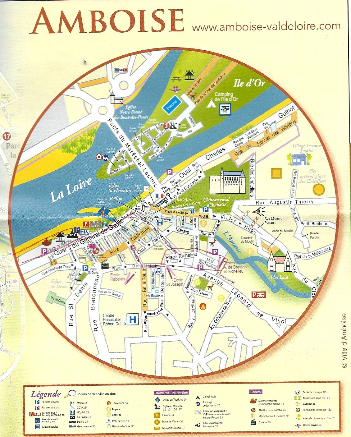 Map of Amboise from Steve Watson